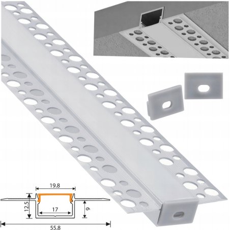 PROFIL XL 17mm aluminiowy...