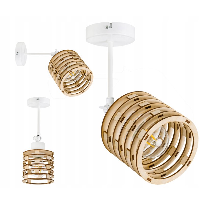 PODSTAWA BAZA LAMPA SUFITOWA PLAFON KINKIET ŚCIENNY RUCH LOFT POD KLOSZ E27