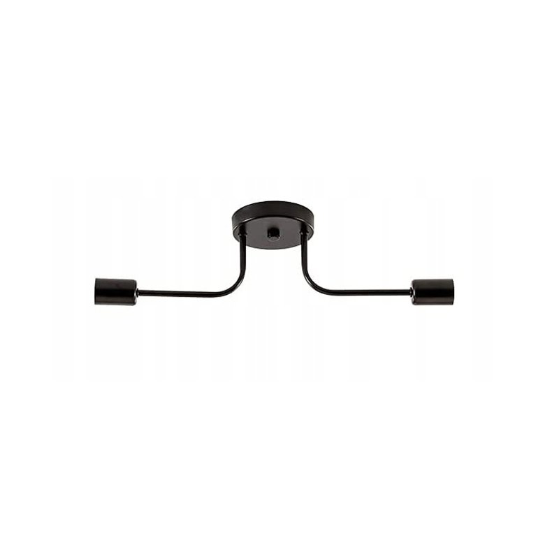 Lampa sufitowa loft żyrandol wisząca na 2 x E27