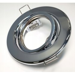 OPRAWA HALOGENOWA LED RUCHOMA CHROM + GNIAZDO GU10
