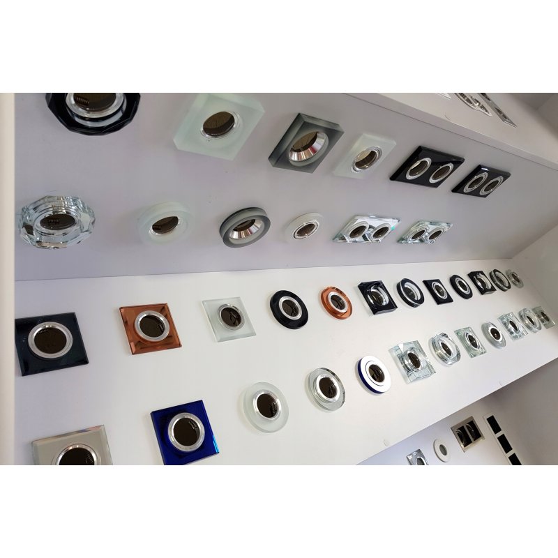 OPRAWA HALOGENOWA LED RUCHOMA CHROM + GNIAZDO GU10