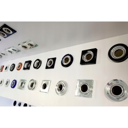 OPRAWA HALOGENOWA LED RUCHOMA CHROM + GNIAZDO GU10