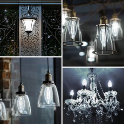 Żarówka E27 LED FILAMENT 4W biała zimna G95 bańka