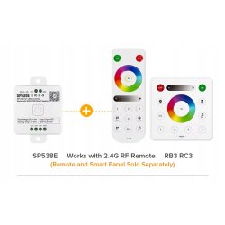 Sterownik Magic Digital IC SPERL taśm LED COB RGB cyfrowy WS2811 SPI music