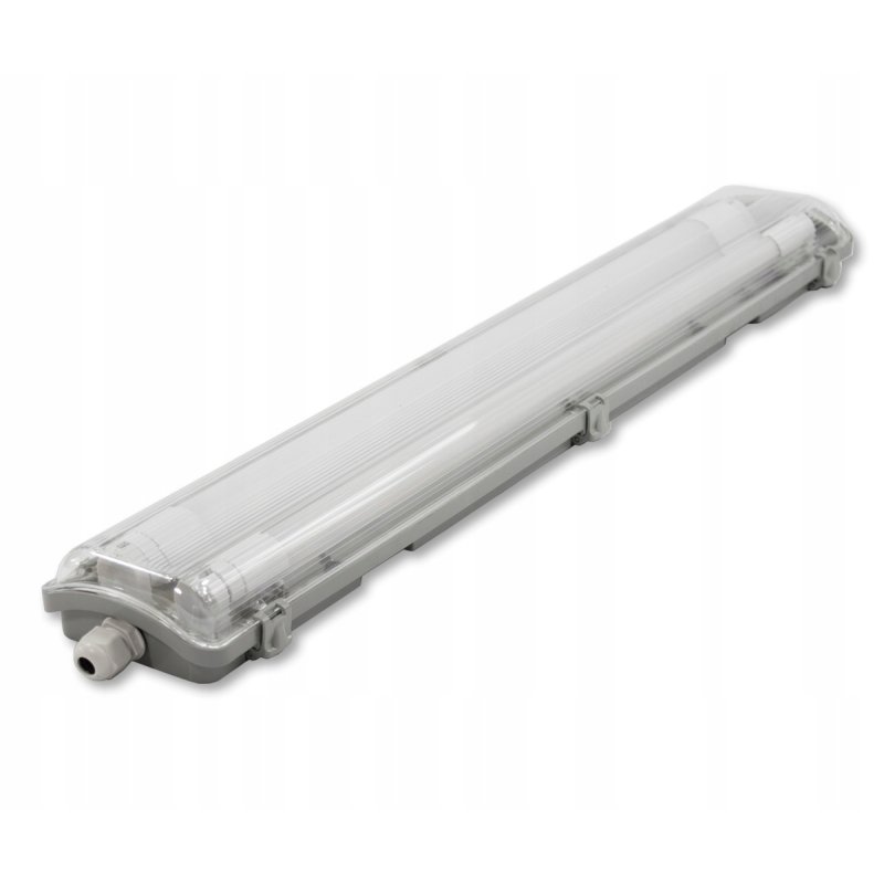 OPRAWA HERMETYCZNA 60CM + 2x ŚWIETLÓWKA LED 9W