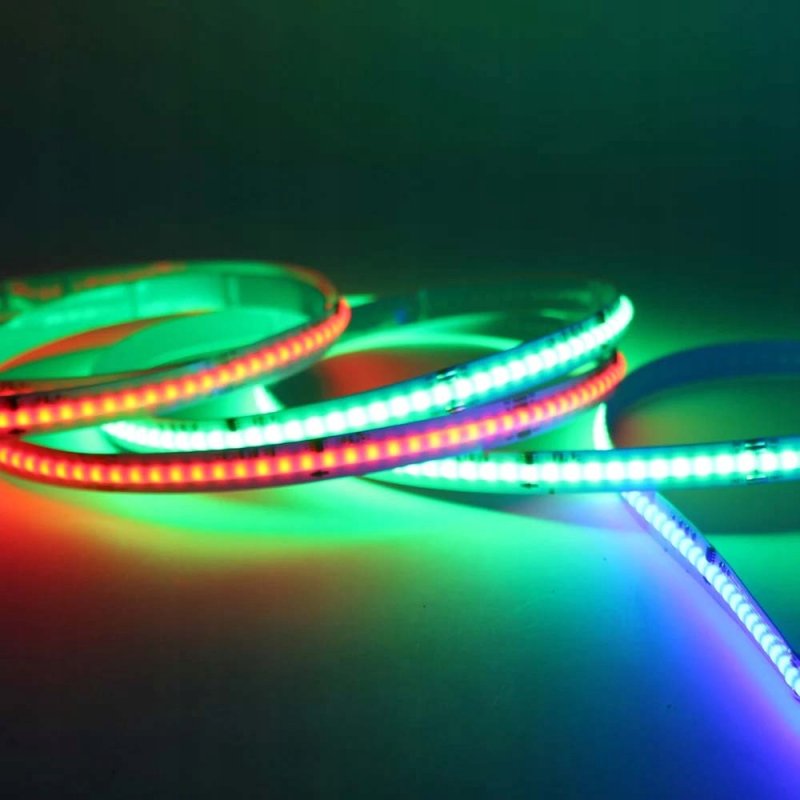 Taśma led cyfrowa COB RGB IP20 12V 720d Magic Pixel Adresowalna WS2811 1mb