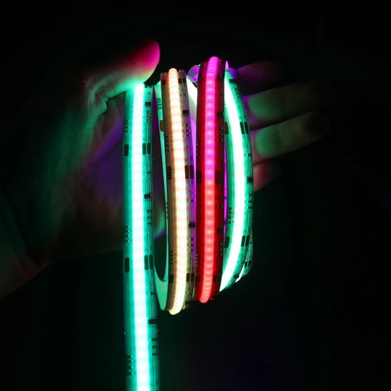 Taśma led cyfrowa COB RGB IP20 12V 720d Magic Pixel Adresowalna WS2811 1mb