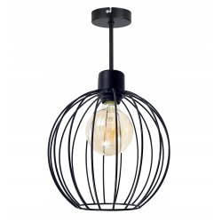 LAMPA WISZĄCA stała żyrandol sufit loft drut KULA