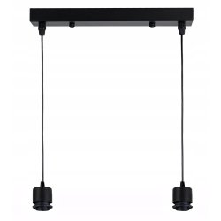 PODSTAWA BAZA LAMPA SUFITOWA WISZĄCA ZWIS LOFT METAL NA 2X E27 POD KLOSZ