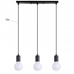 LAMPA sufitowa wisząca ZWIS Edison Loft 3x E27