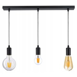 LAMPA sufitowa wisząca ZWIS Edison Loft 3x E27