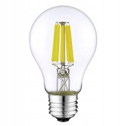 ŻARÓWKA E27 LED FILAMENT 6W Neutralna Edison A60