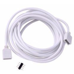 ZESTAW TAŚMA LED 20m RGB + BIAŁY 5050 PILOT zasila