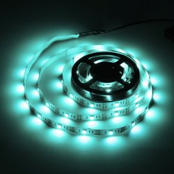 ZESTAW TAŚMA LED 20m RGB + BIAŁY 5050 PILOT zasila