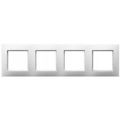 RAMKA POCZWÓRNA do systemu OSPEL ARIA R-4 BIAŁA