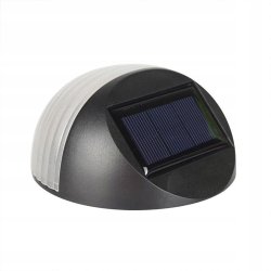 Lampka ogrodowa Lampa SOLARNA ścienna SCHODOWA Kinkiet solarny LED ZIMNY