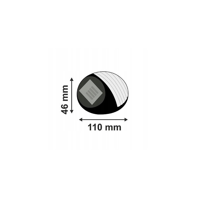 Lampka ogrodowa Lampa SOLARNA ścienna SCHODOWA Kinkiet solarny LED ZIMNY