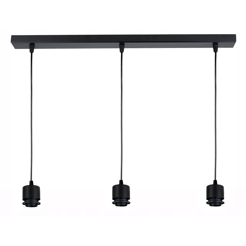 LAMPA WISZĄCA sufitowa żyrandol ZWIS belka klosz BECZUŁKA drewno na 3x E27