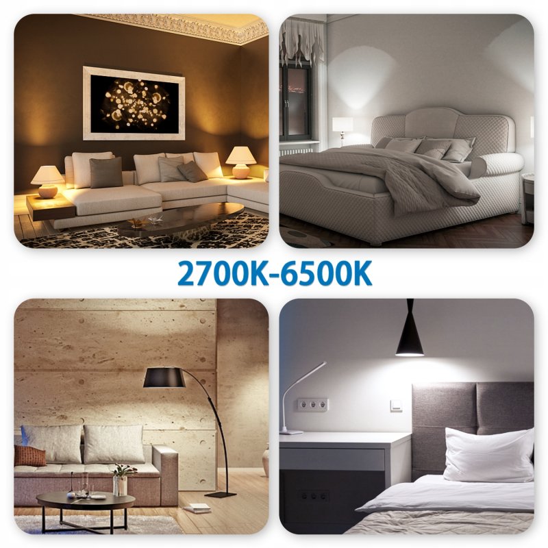 Żarówka SMART inteligentna LED FILAMENT E27 ST64 Vintage 6W CCT Bluetooth