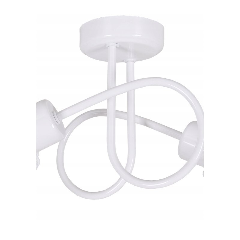 Lampa SUFITOWA żyrandol WISZĄCA LOFT drut BRYLANT