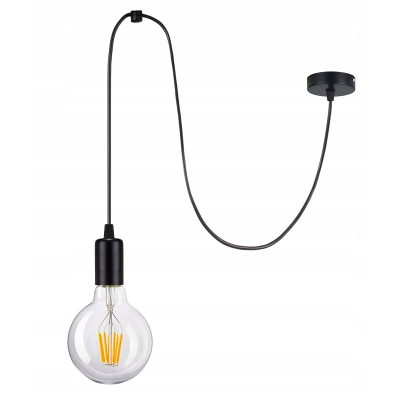 LAMPA sufitowa wisząca ZWIS Edison Loft E27 PAJĄK