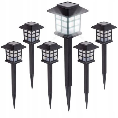 Zestaw 6x Lampka ogrodowa...