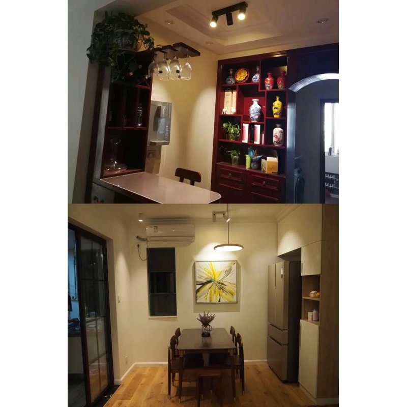 LAMPA sufit KINKIET ŚCIENNY regulowany SPOT 3 GU10