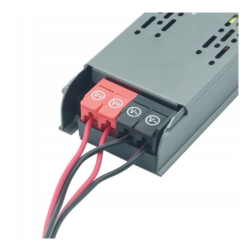 Zasilacz PROFESJONALNY płaski 12V 16,7A MOCNY 200W IP20 SUPER SLIM taśm led