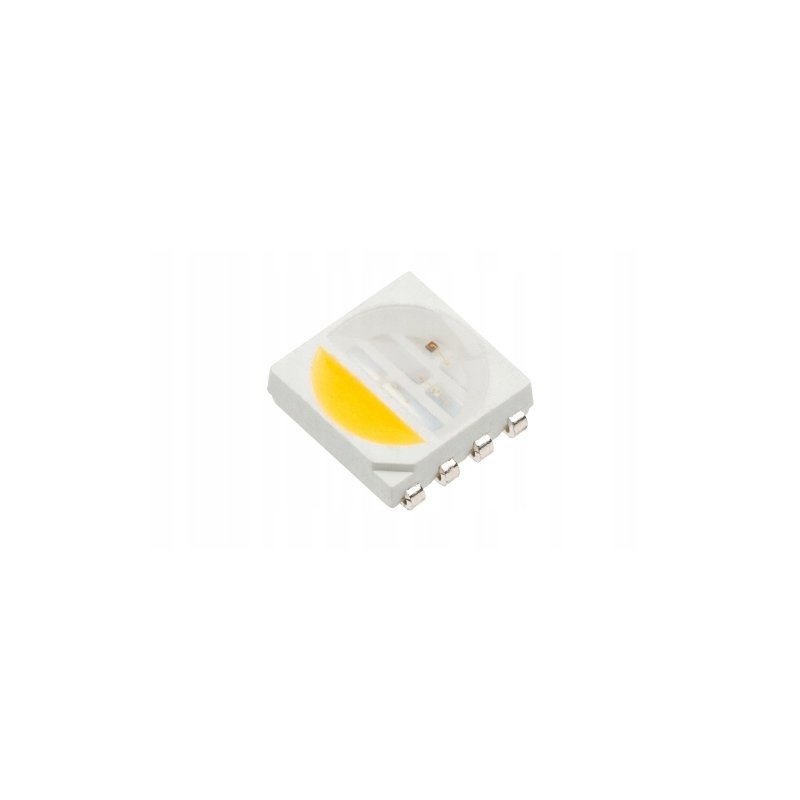 TAŚMA LED PREMIUM RGBW + CW zimna 4in1 4-chip SMD 5050 IP20 24V 1m