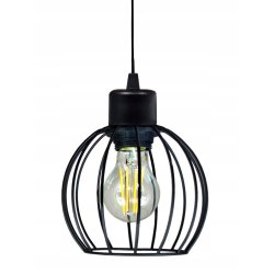 LAMPA wisząca sufitowa ŻYRANDOL ZWIS 3x drut KULA