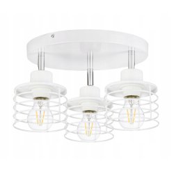 LAMPA plafon żyrandol regulowany loft E27 sprężyna