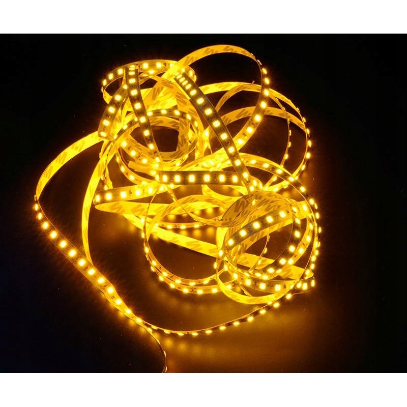 MOCNA 16W Taśma LED PREMIUM 2835 600 IP20 CIEPŁ 1m