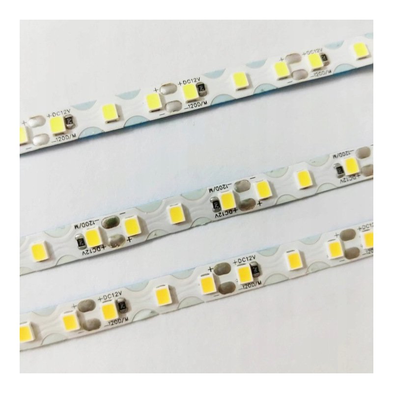 TAŚMA LED ZIG ZAG do zakrętów SKRĘTNA Typ S gięta 12V 7,2W/m IP20 6mm 1m NW