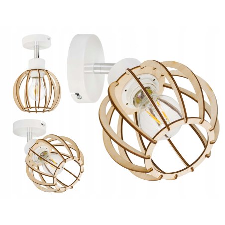 LAMPA KINKIET E27 ścienny...