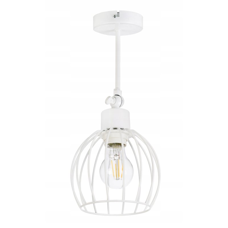 LAMPA KINKIET ścienny ruchomy loft drut KULA E27