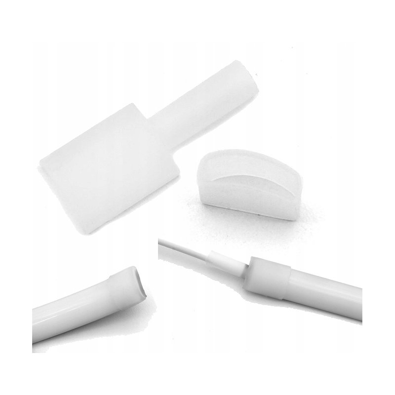 Zestaw 2szt Zaślepka końcowa i początkowa z otworem do taśm LED sauna IP68