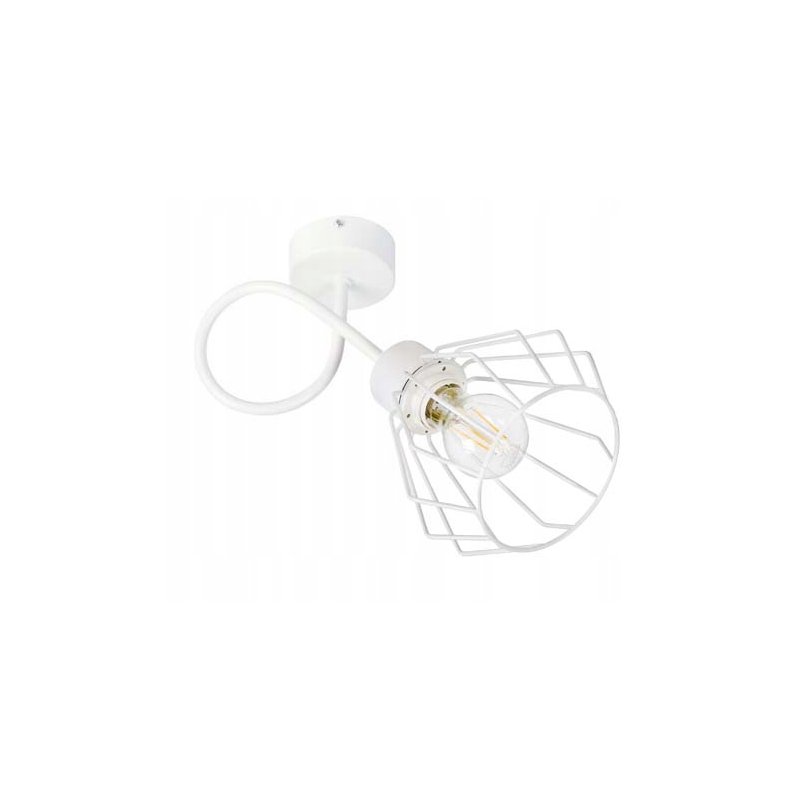 LAMPA KINKIET E27 żyrandol stały loft drut BRYLANT