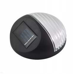 KINKIET SOLARNY Lampka solarna ogrodowa lampa ścienna LED ZIMNY