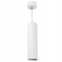 LAMPA WISZĄCA ZWIS żyrandol sufiowa TUBA 17cm GU10