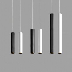 LAMPA WISZĄCA ZWIS żyrandol sufiowa TUBA 17cm GU10