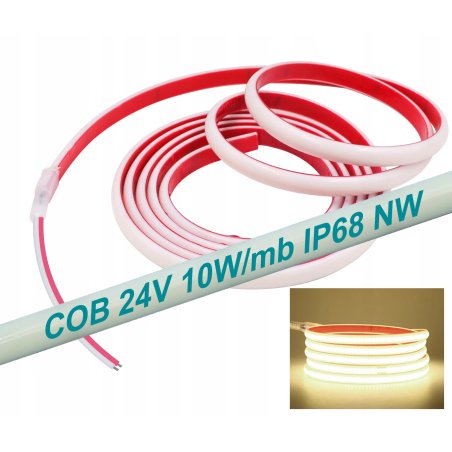 Taśma LED COB 24V 480 NW...