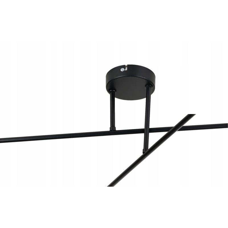 LAMPA sufitowa żyrandol regulowany LOFT drewno 4