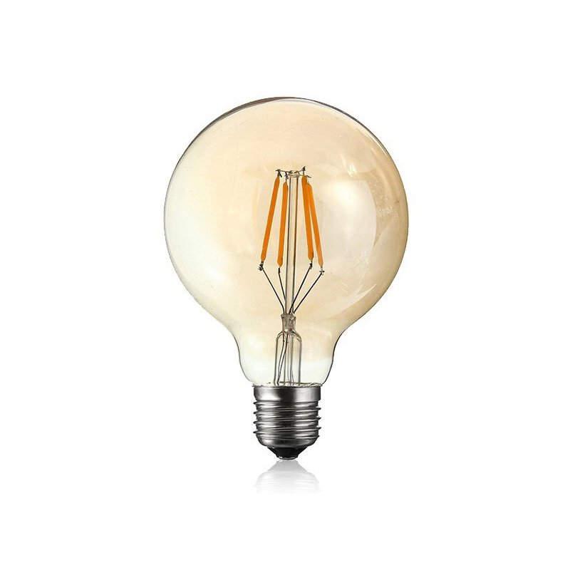 Żarówka E27 LED FILAMENT bardzo MOCNA 20W CIEPŁA VINTAGE G95