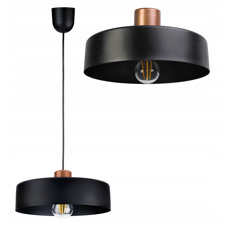 LAMPA WISZĄCA SUFITOWA zwis ŻYRANDOL KUBEK xl LED