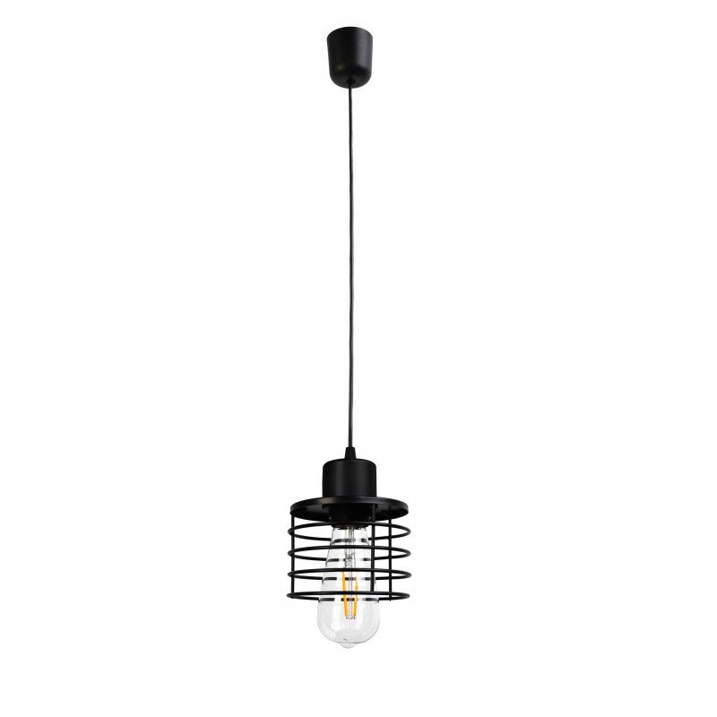 LAMPA WISZĄCA ZWIS żyrandol sufiowa loft SPRĘŻYNA