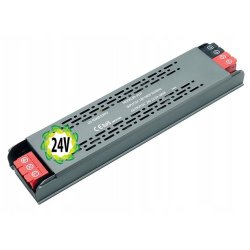 Zasilacz PROFESJONALNY płaski 24V 12,5A MOCNY 300W IP20 SUPER SLIM taśm led
