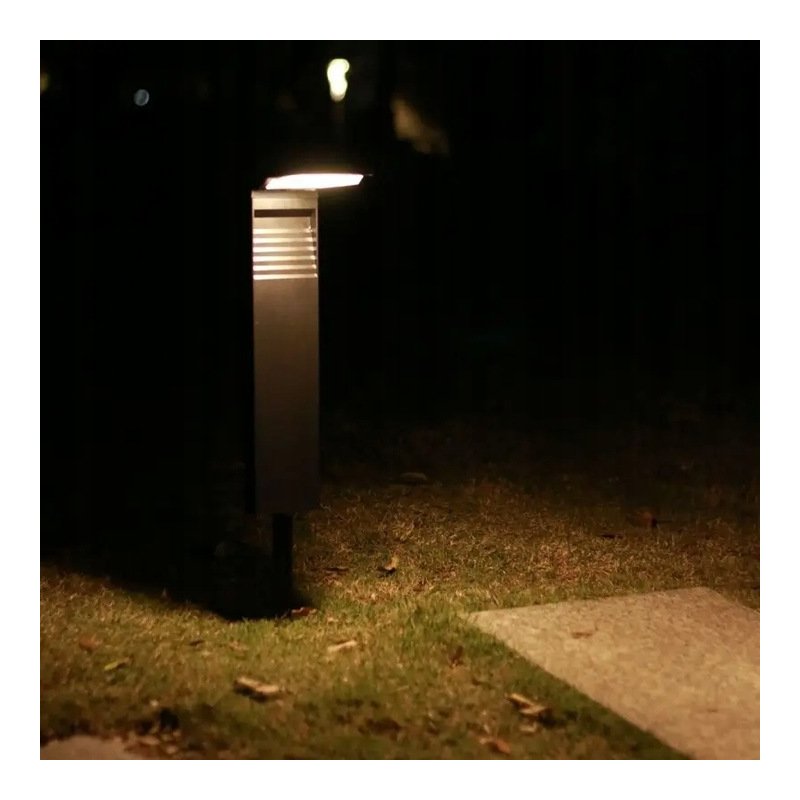 Lampka PREMIUM ogrodowa SOLARNA słupek ogrodowy IP64 lampa wbijana NW 4000K