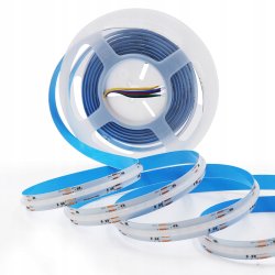 Taśma LED COB linia RGB CCT 24V 20w/m rolka 5m RGBW