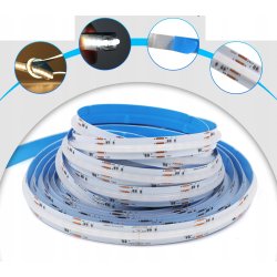 Taśma LED COB linia RGB CCT 24V 20w/m rolka 5m RGBW