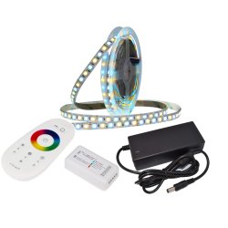 ZESTAW RGB+BIAŁY CIEPŁY i ZIMNY Taśma 5m LED RGBW